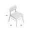 Chaise d'appoint en bois massif Drumadried, chaise de salle à manger, chaise de salle à manger, chaise de cuisine, chaise d'appoint-20424944-20424943