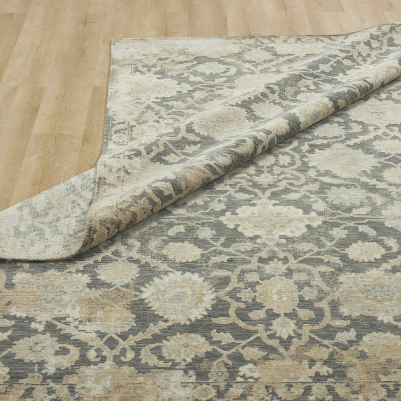 Wool Area Rug, Rectangle 7'6" x 9'6"