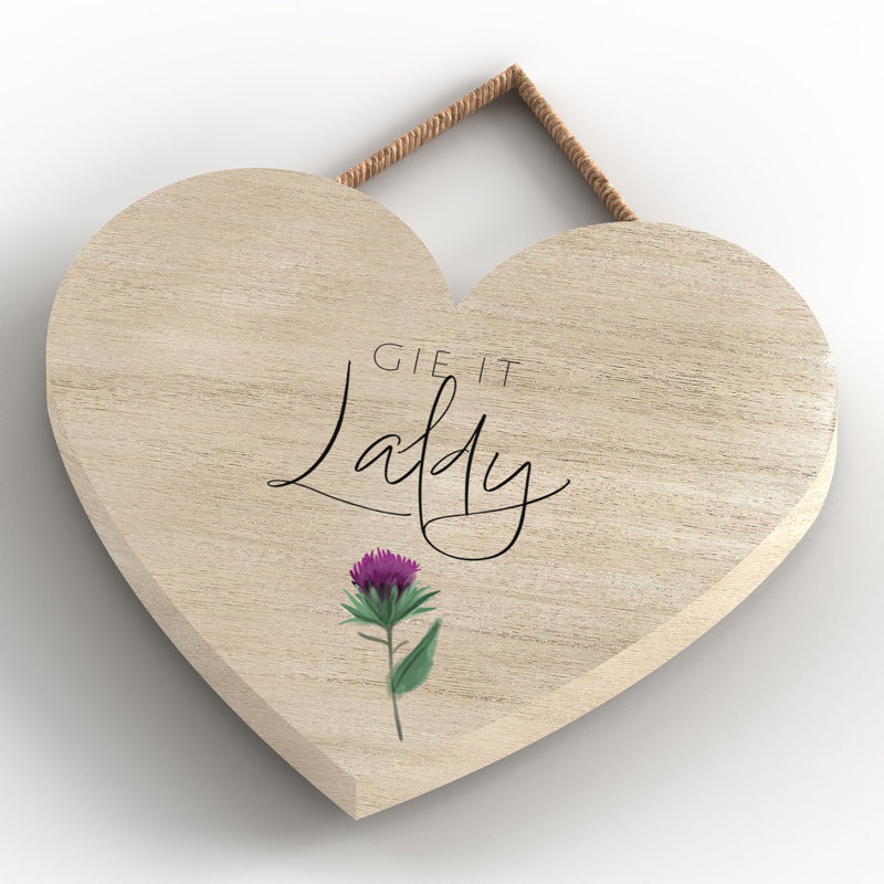 Kana Wall Decor, Oak, 10cm H x 9cm W x 0.5cm D
