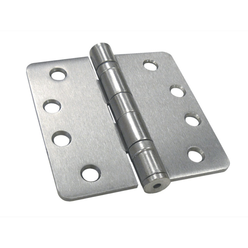 Steel Butt Bearing Hinge, Brushed Chrome