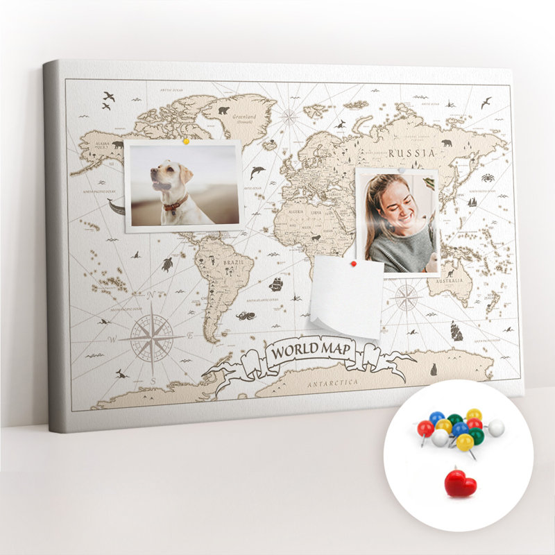Annelinde Cork Corkboard / Bulletin Board
