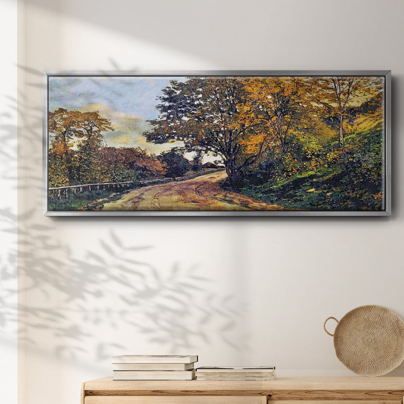 The Road to the Farm of Saint - Toile encadrée