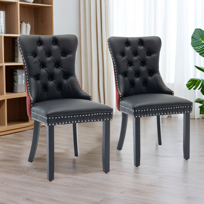 Chaise parsons capitonnée Jisha