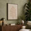 Branching Stem in Rust Botanical - Wrapped Canvas-600949808-600949818