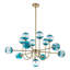 Lustres sphériques en verre 13 lumières Davesha-412887746