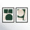 You and Me "In Green" 2-Piece Painting Set