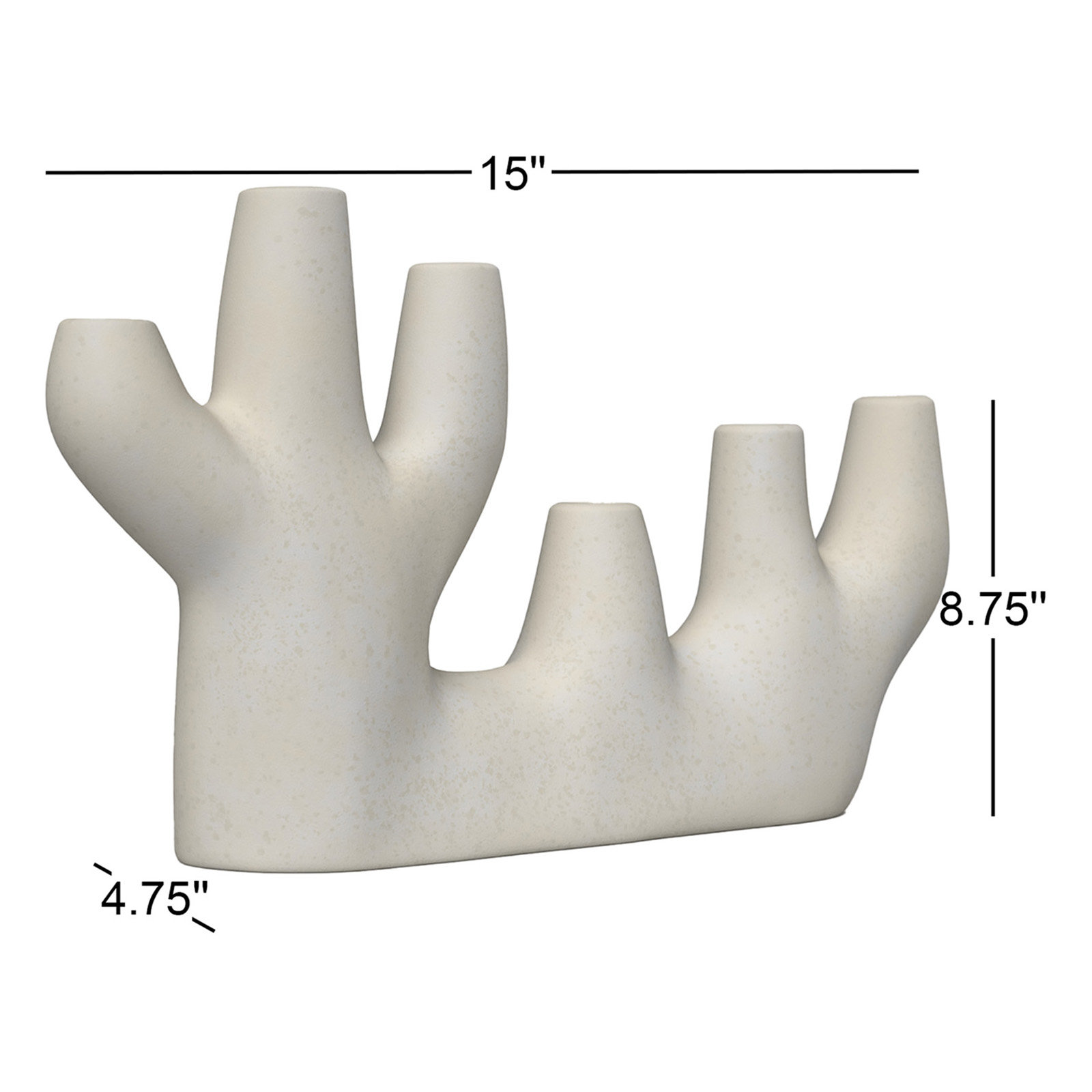 Baja Ceramic Candlestick Holder