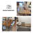 55" Walnut Rectangular Solid Wood desks-2088555327
