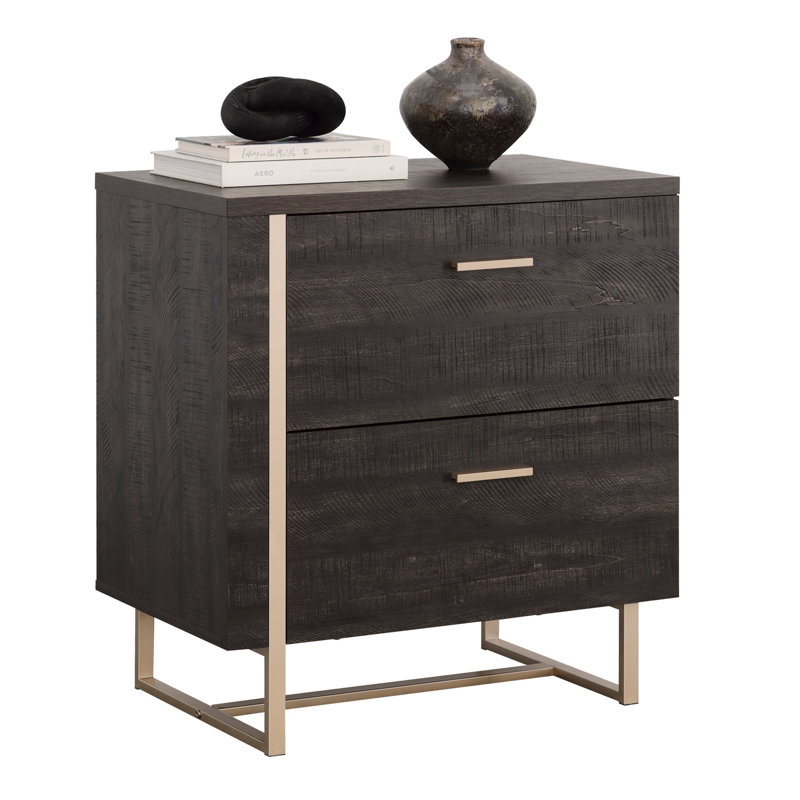 Classeur latéral compact avec 2 tiroirs