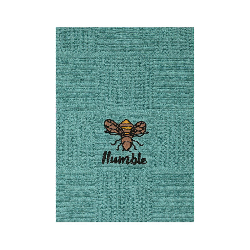 Cotton Jacquard Tea Towel Kitchen Towel, Teal