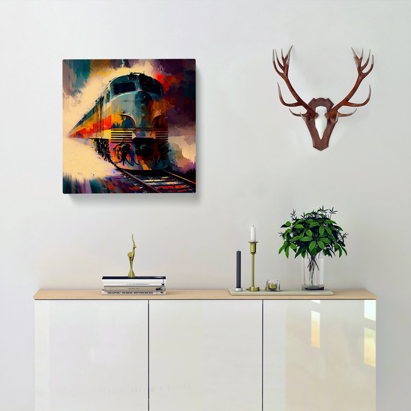 Wrapped Canvas Print - Framed Print, 35cmH x 35cmW
