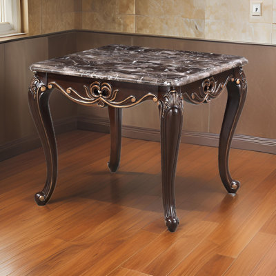 Cona Marble Top End Table