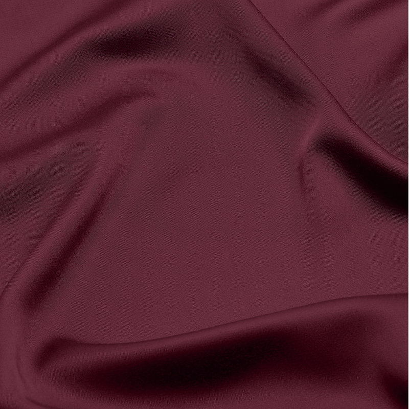 Sheet Set - Rayon from Bamboo, King Sheet Set with 2 Pillowcases, Burgundy