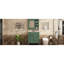 Meuble-lavabo moderne 30 po avec lavabo supérieur, 3 tiroirs, armoire à miroir, conception rectangulaire, rangement en céramique à grande capacité, lavabo à trois trous à fermeture en douceur, facile à assembler