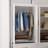 Large Combination Freestanding Armoire With 8 Drawers
