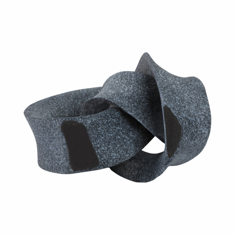 Sagebrook Home 8" Menen Small Loop Statuary, Black
