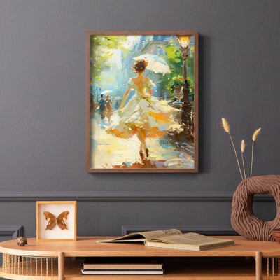 WOMEN-CCVIII - Reproduction d'art encadrée de qualité supérieure - prête à être accrochée