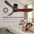 42-Inch Flush Mount Ceiling Fan Without Light