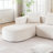 Desmond Upholstered Boneless Sectional Sofa with Deep Seat & Pillows-114312618