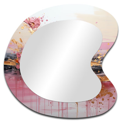 Schaefer or et rose moderne liquide formes II