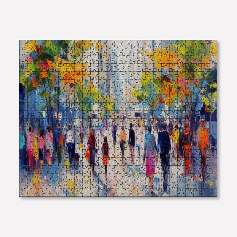 500-Piece Puzzle, 100% Cardboard, 18.9 x 13.4 inches | Box Size: 13.2 x 9.1 x 2.0 inches | Perfect for Family Fun & Relaxation, High-Quality, Durable Pieces for Easy Assembly, Ideal Gift for Puzzle Lovers