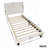 Plush 3D Upholstered Platform Bed-1994698138