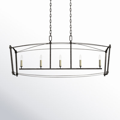 Olive 5 Light Dimmable Pendant