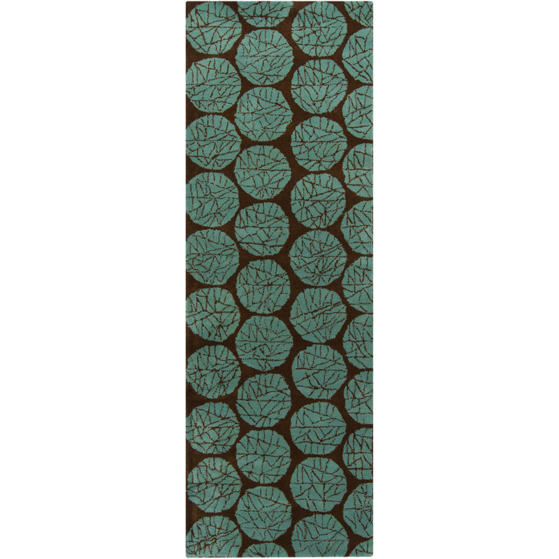 Performance Wool Geometric Indoor Rug, Runner 2'6" x 7'6"