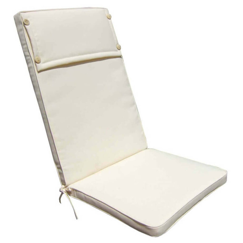 Seat/Back Cushion, White
