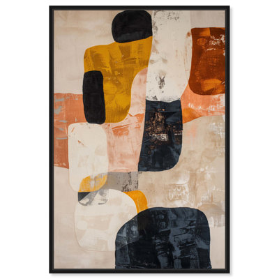 Asphodel Boho Neutral Abstract Wall Art by Art Remedy