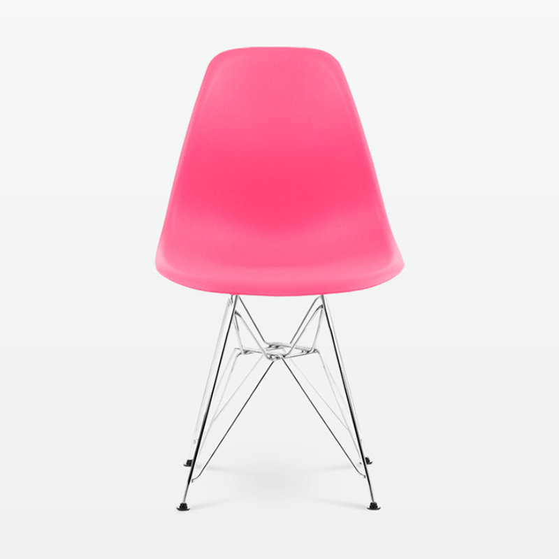 Chaise d'appoint Breanne, Rose, 3, Argent argent