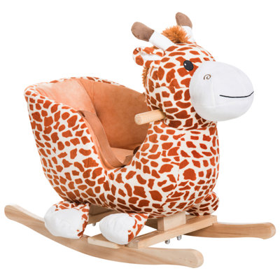 On Chair Toy With Sound Brown