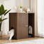 Meuble noyer multifonctionnel pour chat en noyer