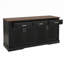 Armoire cannelée élégante avec rangement spacieux et design polyvalent pour les intérieurs modernes et traditionnels-130816402