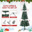 Arbre de Noël à pointe floquée-767394474