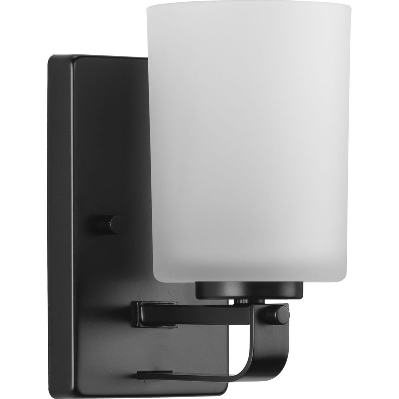 Dimmable Vanity Light, Matte Black