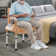 Height Adjustable Commode Chair for Home Use