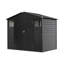 8x5.7FT Metal Apex Roof Garden Storage Shed-365821615