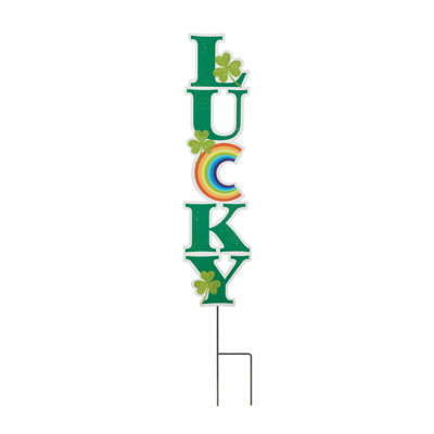 Piquet de jardin en métal Lucky