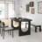 Oval Wood Double Pedestal Dining Table-972294916-972294919