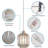 Jodie 1 - Light Silver LED Pendant