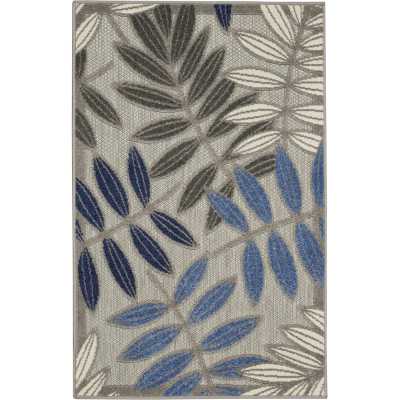 Tapis intérieur / extérieur Eaglin, Rectangulaire 2 pi x 3 pi