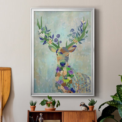 Fantastic Florals Deer, Portrait " Fantastic Florals Deer, Portrait "