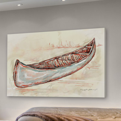 Marie-Eve Pharand - Wrapped Canvas Painting