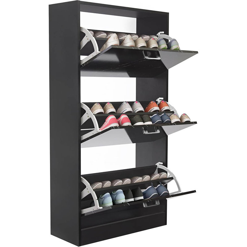 18 Pair Shoe Storage Cabinet