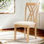 Ensemble de table de salle à manger avec 4 chaises, table en L 60 po et chaises en H 23 po-113811686