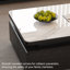 Table basse moderne avec rangement en pierre micro-cristalline-384691891