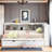 Modern Daybed With Trundle, Storage Cabinets And Usb Ports-1722436717