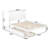  Barbera Solid Wood Platform Bed with Trundle-64470268-64470259