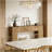 Rustic Side Table,Stylish Wooden Console Table